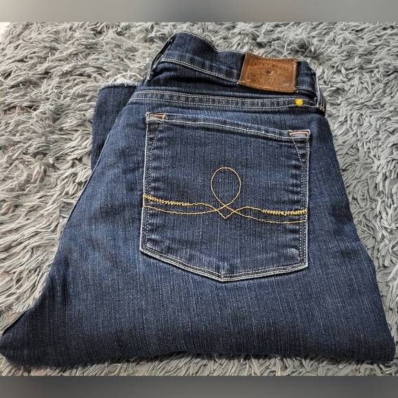 Lucky Jeans Women's Sofia Boot Cut Distressed Hem Jeans- Size 12/31 - Picture 1 of 11